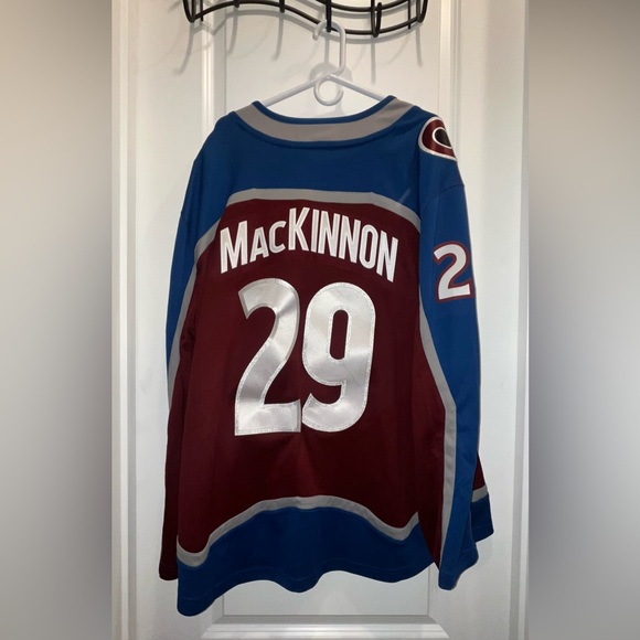Fanatics Nathan Mackinnon Colorado Avalanche hockey Mens Jersey 2XL #29 - Picture 2 of 4
